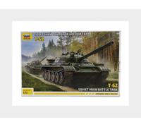 1:72 ZVEZDA Tank T-62 Soviet Main Battle Tank Military 1974 Kit ZS5077
