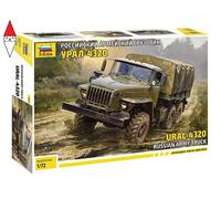ZVEZDA 1/72 URAL-4320 RUSSIAN ARMY TRUCK