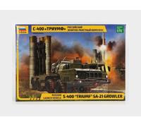 1:72 Zvezda Zil S-400 Triumf Sa-21 Growler Truck 8X8 4-Assi 1959 Kit ZS5068 Mode