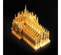 1: 730 puzzle in metallo modello edificio giocattolo milano cattedrale duomo di