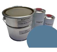 1,75 Litri Set 2K Vernice Auto Idoneo per VW LH5G Blu Medio Lackpoint Tuning Tra