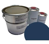 1,75 Litri Set 2K Vernice Idoneo per Jaguar 265 Squadrone Blu Oldtimer Lackp