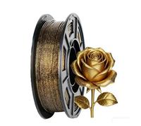 1,75 Mm Compatibile Con Filamento PLA Galaxy Glitter | Filamento For Stampante 3D Nero Oro Lucido,Bobina Da 250 G Regalo For La Stampa Fai-da-te