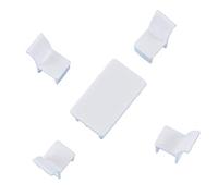 1/75 OO Scale Miniature Mobili Sedia Tavolo Modello FAI DA TE Sabbia Scena