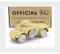 1:76 OFFICINA-942 Fiat Ansaldo Tank Ab41 Autoblindo 1941 Military Sand ART4007A