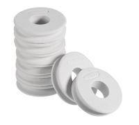 1.77" Pesca Linea Bobina,100pz EVA Schiuma per Pesca Linea Stoccaggio,Bianco