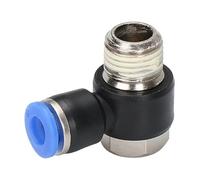 1/8 1/2 3/8 1/4 BSPT PH Quick Shot Accoppiatore pneumatico accessori di montaggio per tubi da 4 mm, 6 mm, 8 mm, 10 mm, 12 mm, 10 pezzi (PH12-03)