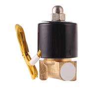 1/8 "1/4" 1/2 "3/4" 1 "BSP Elettrovalvola Elettrica DN6 DN8 DN15 DN20 DN25 N/C Valvola Pneumatica For Acqua Olio Aria DC12V DC24V AC A Prova Di Perdite, Risparmio Idrico(DN15,DC12V)