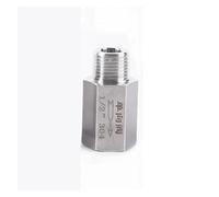 1/8" 1/4" 3/8" 1/2" 3/4" 1" Filettatura femmina maschio Valvola di ritegno in acciaio inossidabile 304 Valvola di non ritorno unidirezionale(Male to Female,1I8)