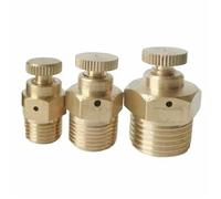 1/8" 1/4" 3/8" 1/2" BSP M8 M10 M12 Male Manual Exhaust valve Air Release Valve Vent Valve PN 1.6 Mpa for Heating(1/4")
