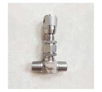 1/8 "1/4" 3/8 "1/2" BSP NPT Maschio Paratia In Acciaio Inox 304 Intercettazione Valvola A Spillo Flusso Micro Regolazione di Dosaggio(Npt,0.5 Inch)