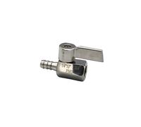 1/8 "" 1/4 "" 3/8 "" 1/2 "" BSP x 7/12mm Portagomma Mini valvola a sfera sanitaria Birra fatta in casa Acciaio inossidabile SUS 304 con acciaio inossidabile 56789(FEMALE-7MM BARB,0.5 Inch)