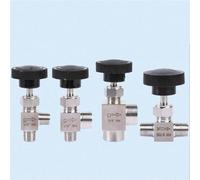 1/8 1/4 3/8 1/2 Gomito valvola a spillo angolare in acciaio inox 304 Controllo del flusso 1 pz 1 pz(10)