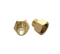1/8" 1/4" 3/8" 1/2" Maschio a Femmina Filettatura Ottone Femmina Boccola di Riduzione Raccordo Gas Aria Acqua Carburante Connettore Tubo 1 Pz(1-8 TO 3-8)