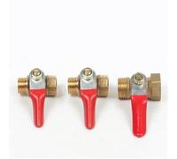 1/8 1/4 3/8 1/2 pollice Femmina/Maschio Valvola a sfera Giunto connettore in ottone 1 pz(1/4")