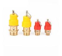 1/8 1/4 3/8 1/2 pollici BSP Valvola limitatrice di sicurezza del compressore d'aria Regolatore di rilascio della pressione for tubazioni/recipienti a pressione 1 pz(1/2")
