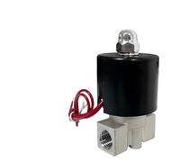 1/8" 1/4" Normally Closed 304 Stainless Steel Solenoid Valve DN6 DN8 Female Solenoid Water Valve 220V 12V 24V 110V(1/8",12VDC_NORMALLY CLOSED)