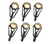 1.8-2.8mm Dia Tubo Kit Riparazione Punte Canna Pesca 30pz Guida Acciaio Inox