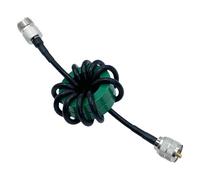 1.8-30 MHz 200W Shortwave Choke Coil RF Choke Balun Magnetic Core HF Chokes Balun Magnetic Core for Ham Radio Shortwave Communication & Antenna EMI