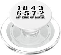 1-8-4-3-6-5-7-2 Il mio genere di musica V8 Big Block 18436572 PopSockets PopGrip per MagSafe