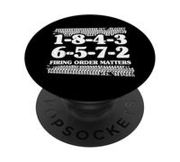 1-8-4-3-6-5-7-2 Questioni ordine di sparo V8 Big Block 18436572 PopSockets PopGrip Adesivo
