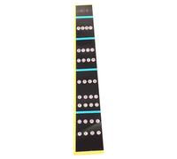 1/8-4/4 Adesivo per tastiera per violino Etichetta per nota per tastiera Finge Chart Guida pratica per dita Principiante (Color : D)
