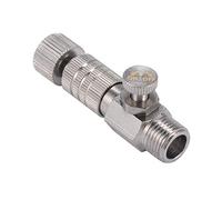 1/8 "Airbrush Air Hose Quick Release Sconnect Coupler Release con adattatore valvola di regolazione dell'aria, 1/3/5 pz