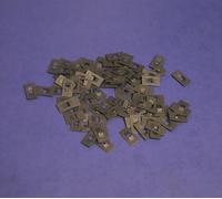 1/8 " Borchie Misura Piatto Velocità Dadi 5/16 " x 9/16 " (100) Emblemi Testi