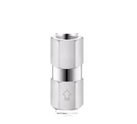 1/8" BSP Female-Female Thread 304 Stainless Steel Check Valve One Way Non-return Valve For Tank Heater Toilet