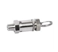 1/8" BSP Male Thread 304 Stainless Steel Air Pressure Valve Release Valve 1mpa