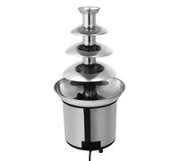 1,8 L Cioccolato Fontana Macchina Cioccolato Elettrico Fontana di Cioccolato Fontana di Cioccolato Caldo Commerciale Torre 4 Piani per Caffè, Alberghi, Negozi di Latte