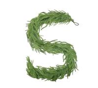 1,8 m Ghirlanda Natalizia Decorazioni, Realistica 100% PVC Pino Ghirlande Natalizie Lunghe con 464 Punte Autentico Tocco Ghirlanda Natale per Scale Tavoli Ringhiere Caminetti Decorazioni Natalizie