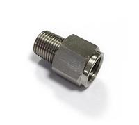 1/8" NPT Male to M10x1.0 Female Stainless Steel Oil Pressure Gauge Take Off Adapter YZWRWRMKTB