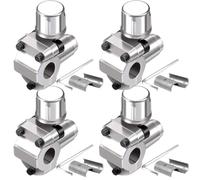 1-8 pezzi di valvola perforante for proiettile, rubinetto di linea BPV31, guarnizioni for parti HVAC, strumenti di fissaggio for parti AC e frigorifero, alta qualità.(4Pcs)