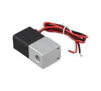 1/8" Solenoid Valve DC 12V Air Water Fast Response 1/8" Solenoid | Normally closed type, opens at 12V power, fast response under 50ms, fits air and water systems