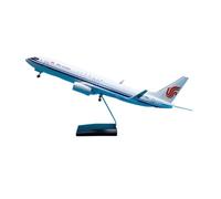 1:85 Per Boeing B737-800 Air China Con Ruote E Luci A LED Modello Di Aereo 47 Cm