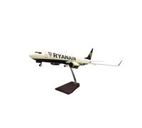 1:85 Per l'Irlanda B737-800 Modello di aereo in resina plastica pressofusa da collezione, giocattolo da esposizione(With light)