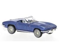 1/87 BREKINA PLAST - CHEVROLET - CORVETTE C2 CABRIOLET OPEN 1962 BRE18028