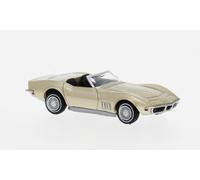 1:87 BREKINA PLAST Chevrolet Corvette C3 Gold 1967 BRE19993