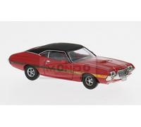 1:87 BREKINA PLAST Ford Gran Torino Sport Red/Black 1969 BRE18326