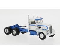 1:87 BREKINA PLAST Peterbilt 281 White/Blue 1955 BRE85761