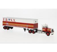 1:87 BREKINA PLAST Peterbilt 359 Ko-Sz 1973 Fdny BRE85722