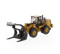 1/87 Cat Caterpillar 972M Ruota Caricatore W/Tronchi Forche - Ho Serie Diecast