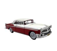 1:87 Chrysler Coupe 1955 Modello di auto Kit in lega Simulazione di auto giocattolo Giocattoli Metal Vehicles non RC