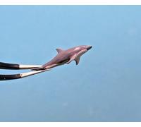 1/87 Delfino Figurina In Resina Zoo Diorama H0 HO 1:87 Dipinta / Non Dipinta