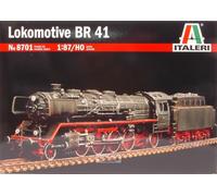 Lokomotive German Locomotive BR 41 Train Treno Plastic Kit 1:87 / H0 Model