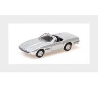 1:87 MINICHAMPS Maserati Ghibli Spyder Silver 1969 870123030
