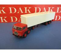1/87 Modellino Camion Truck Fiat 690 T Rosso Cassonato by Brekina