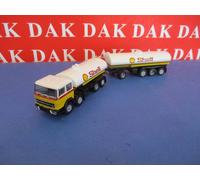 1/87 Modellino Camion Truck Fiat 691 Millepiedi Cisterna Shell 1970 by Brekina