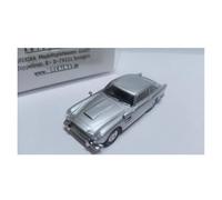 1/87 Per Aston Martin DB5 HO Modello Veicolo Rosso Auto Giocattolo Fidgets Souvenir Esposizione Statica Collezione Hobby Veicolo Da Collezione(Silver)